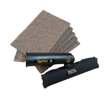 Maykker Scrubbersæt Valnød 15cm